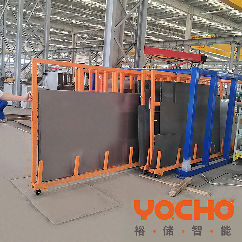 Vertical Roll Out Sheet Racks