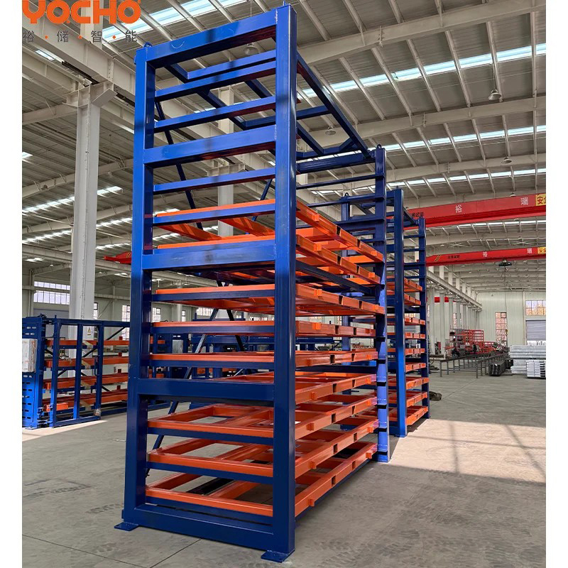 Summus facultas Forklift PRAECLUSIO Racks summus densitas Sheet Metal at Racing