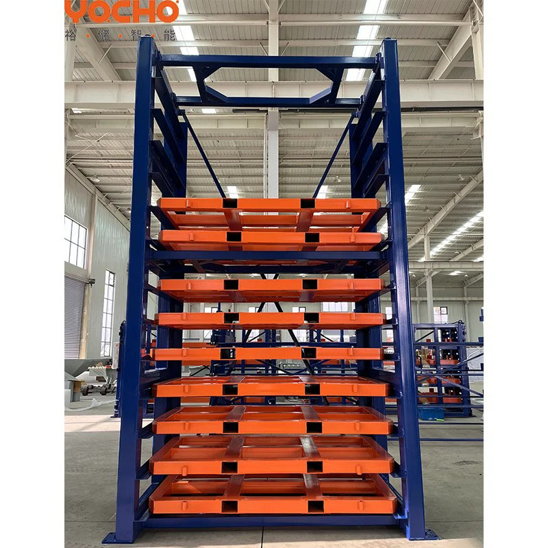 Summus facultas Forklift PRAECLUSIO Racks summus densitas Sheet Metal at Racing