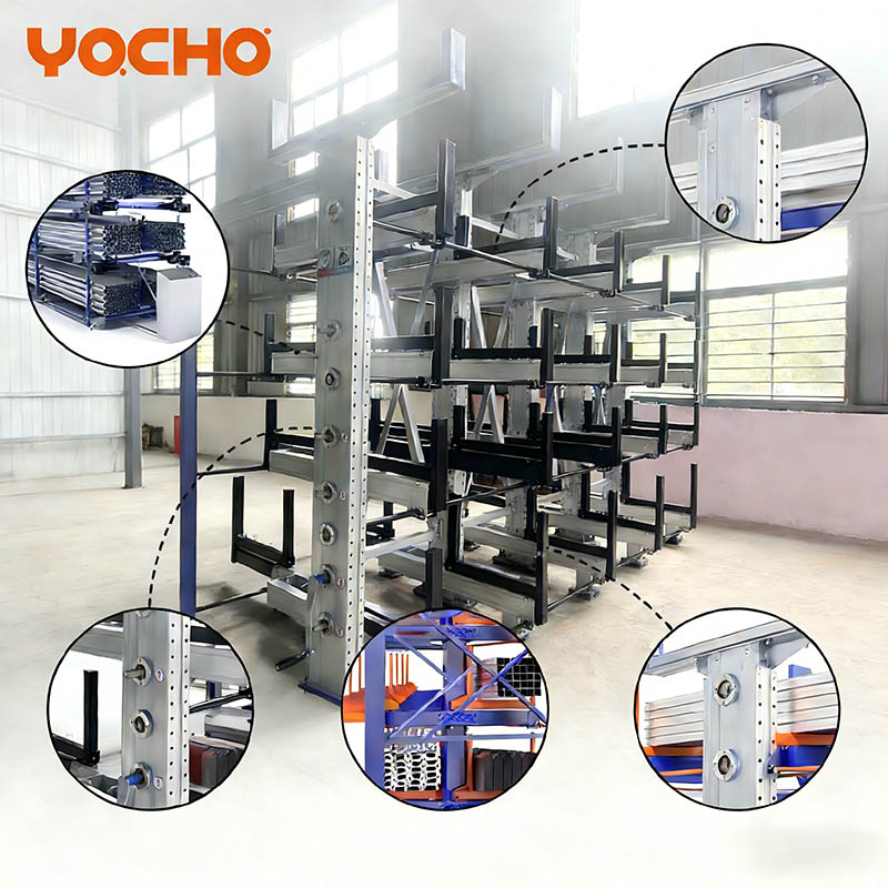Gravis officium Cantilever Ferro PRAECLUSIO Racks